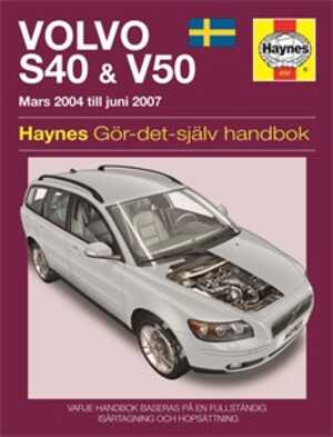 Haynes Reparationshandbok, Volvo S40 & V50, Universal, SV4757