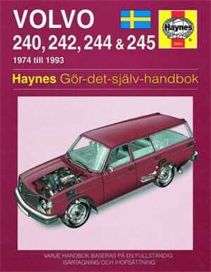 Haynes Reparationshandbok, Volvo 240, 242, 244 & 245, Universal - 20035 - OE SV3034