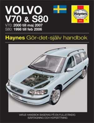 Haynes Reparationshandbok, Volvo V70 & S80 - 20053 - OE SV4370