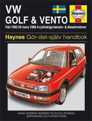 Haynes Reparationshandbok, Vw Golf Iii & Vento, Universal - 20072 - OE SV3244