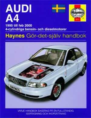Haynes Reparationshandbok, Audi A4, Universal - 20124 - OE SV3717