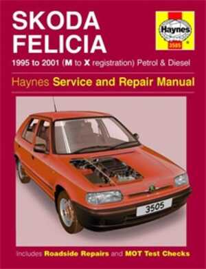 Haynes Reparationshandbok, Skoda Felicia Petrol & Diesel, Universal - 20135 - OE 3505