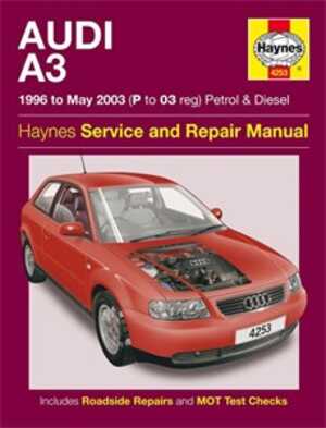 Haynes Reparationshandbok, Audi A3 Petrol & Diesel, Universal - 20137 - OE 4253