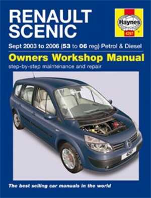 Haynes Reparationshandbok, Renault Scénic Petrol & Diesel - 29635 - OE 4297