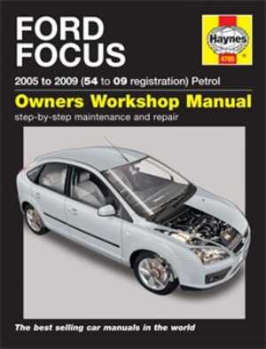 Haynes Reparationshandbok, Ford Focus Petrol - 29661 - OE 4785