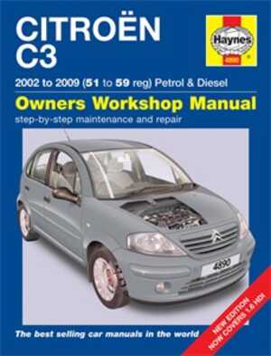 Haynes Reparationshandbok, Citroën C3 Petrol & Diesel, Universal - 29664 - OE 4197, 4890