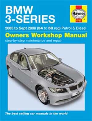 Haynes Reparationshandbok, Bmw 3-series petrol & diesel - 29684 - OE 4782