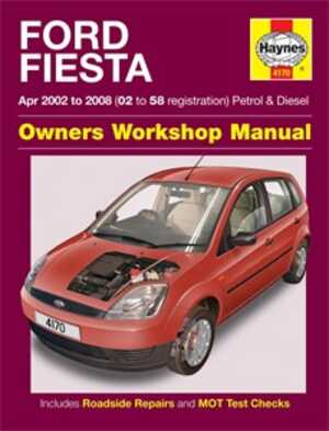 Haynes Reparationshandbok, Ford Fiesta Petrol & Diesel - 29685 - OE 4170