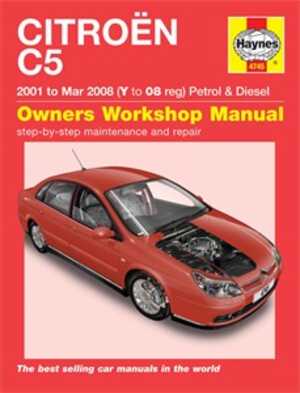 Haynes Reparationshandbok, Citroen C5 Petrol & Diesel, Universal, 4745