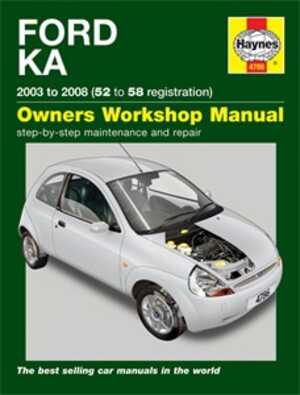 Haynes Reparationshandbok, Ford Ka, Universal - 29784 - OE 4786