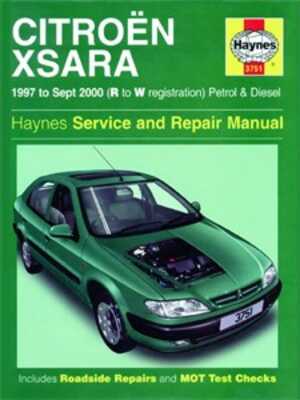 Haynes Reparationshandbok, Citroën Xsara Petrol & Diesel, Universal, 3751