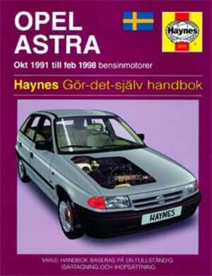 Haynes Reparationshandbok, Opel Astra, Universal - 29815 - OE SV3715