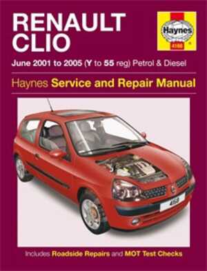 Haynes Reparationshandbok, Renault Clio Petrol & Diesel, Universal, 4168