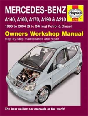 Haynes Reparationshandbok, Mercedes-benz A-class, Universal, 4748