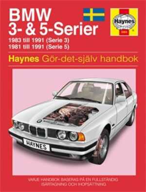 Haynes Reparationshandbok, Bmw 3- & 5-serie, Universal, SV3263