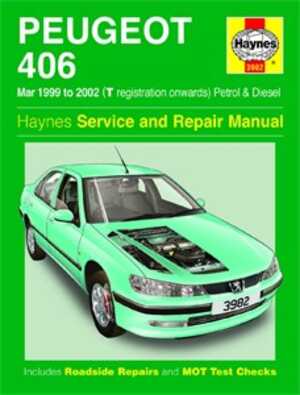 Haynes Reparationshandbok, Peugeot 406 Petrol & Diesel - 29912 - OE 3982