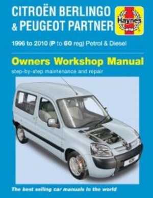 Haynes Reparationshandbok, Citroën Berlingo - 30006 - OE 4281