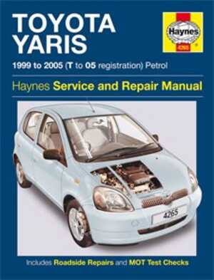 Haynes Reparationshandbok, Toyota Yaris Petrol, Universal, 4265, 9781844252657