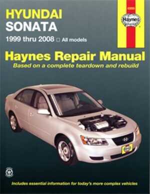 Haynes Reparationshandbok, Hyundai Sonata, Universal, 43055, 9781563927362