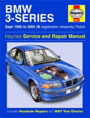 Haynes Reparationshandbok, Bmw 3-series Petrol - 46992 - OE 4067, 9781844250677