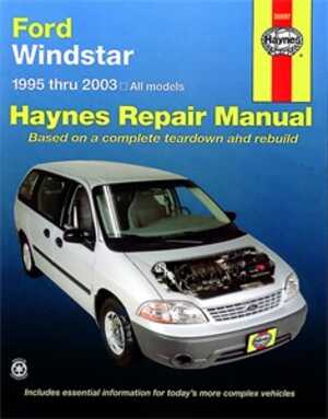 Haynes Reparationshandbok, Ford Windstar & Freestar, Universal, 36097, 9781563925191