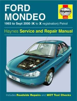 Haynes Reparationshandbok, Ford Mondeo Petrol, Universal - 47032 - OE 1923, 9781844250691