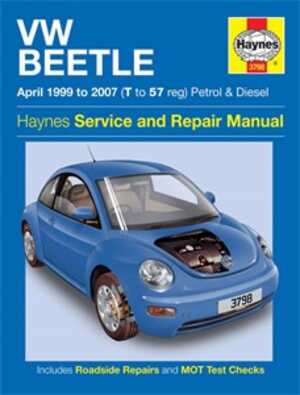 Haynes Reparationshandbok, Vw Beetle Petrol & Diesel, Universal, 3798, 9781844257607