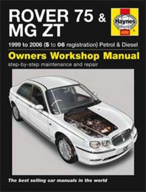 Haynes Reparationshandbok, Rover 75 / Mg Zt Petrol & Diesel - 47041 - OE 4292, 9781844252923