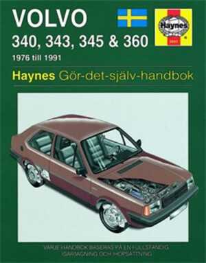 Haynes Reparationshandbok, Volvo 340, 343, 345 & 360, Universal - 47048 - OE 9781859600412, SV3041