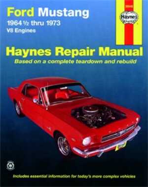 Haynes Reparationshandbok, Ford Mustang V8, Universal - 47052 - OE 36048, 9780856963575