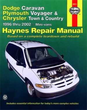Haynes Reparationshandbok, Dodge & Plymouth Mini Vans, Universal, 30011, 9781563924699