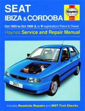 Haynes Reparationshandbok, Seat Ibiza & Cordoba, Universal, 3571, 9781859605714