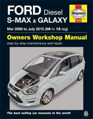 Haynes Reparationshandbok, Ford S-max & Galaxy Diesel, Universal