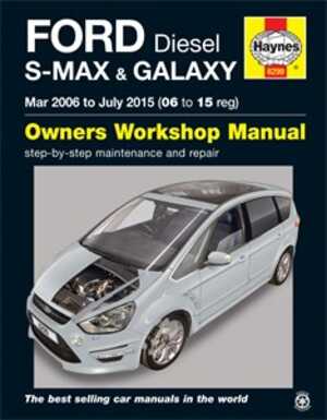 Haynes Reparationshandbok, Ford S-max & Galaxy Diesel - 549228