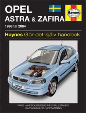 Haynes Reparationshandbok, Opel Astra & Zafira, Universal, 9781844259120, SV4912