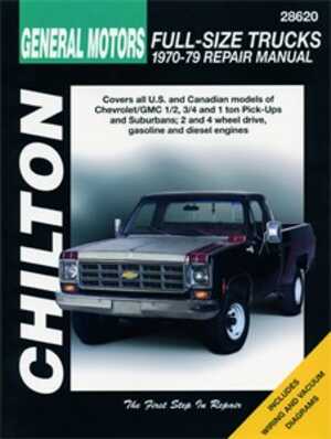 Haynes Reparationshandbok, Chevrolet Pick-ups, Universal, C28620