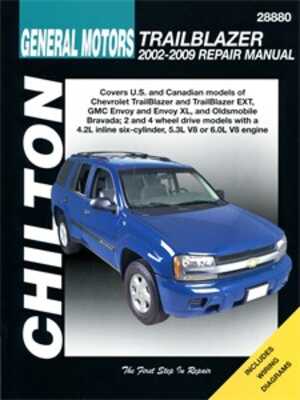 Haynes Reparationshandbok, Chevrolet Trailblazer Haynes HayC28880 - 67191 - OE C28880