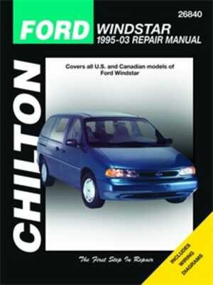 Haynes Reparationshandbok, Ford Windstar/freestar Haynes HayC2684 - 67219 - OE C26840