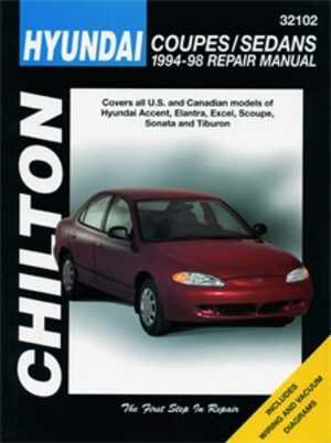 Haynes Reparationshandbok, Hyundai Coupes/sedans, Universal, C32102