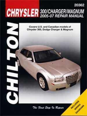 Haynes Reparationshandbok, Chrysler 300/charger/magnum Haynes Hay - 67246 - OE C20362