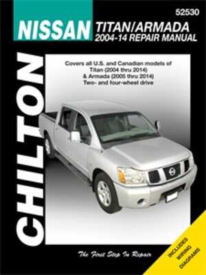 Haynes Reparationshandbok, Nissan Titan & Armada Haynes HayC52530 - 67497 - OE C52530