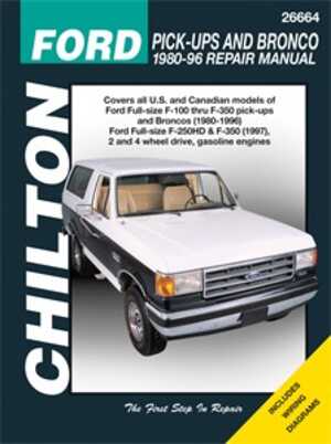 Haynes Reparationshandbok, Ford Pick-ups & Bronco Haynes HayC2666 - 67508 - OE C26664