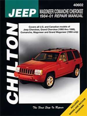 Haynes Reparationshandbok, Jeep Wagoneer/comanche/cherokee Haynes - 67543 - OE C40602