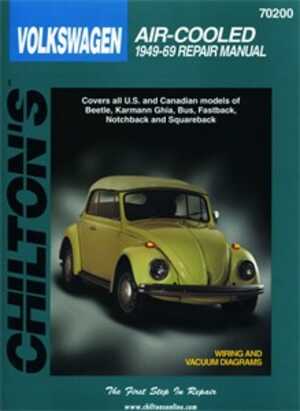Haynes Reparationshandbok, Vw luftkyld Haynes HayC70200 - 67759 - OE C70200