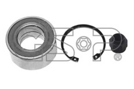 Hjullagersats, Bakaxel, båda sidor, Fram, höger eller vänster, citroën ax, saxo, peugeot 106 i, 106 ii, 106 van skåp/halvkombi 