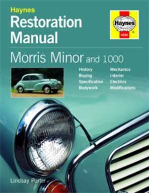Morris Minor and 1000 Restoration Manual, Universal, H696