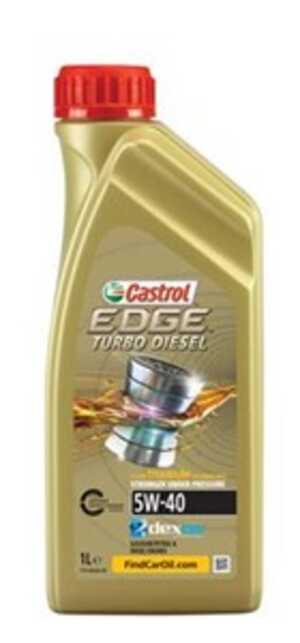 Motorolja Castrol  Edge Turbo Diesel 5W-40, Universal