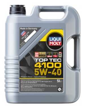 Motorolja Liqui Moly Top Tec 4100 5W-40 5L, Universal
