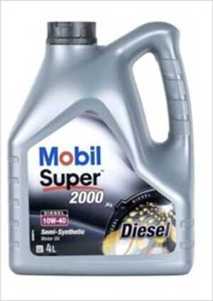 Motorolja MOBIL Super 2000 X1 Diesel 10W-40 4L, Universal