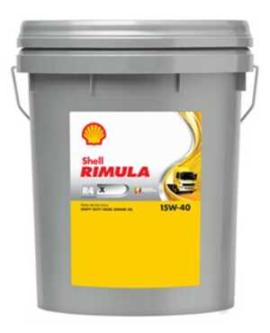 Motorolja Shell Rimula R4 X 15W-40, Universal